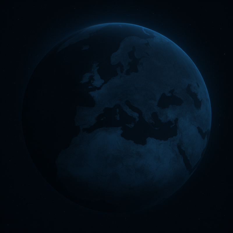 Europe Roladex globe