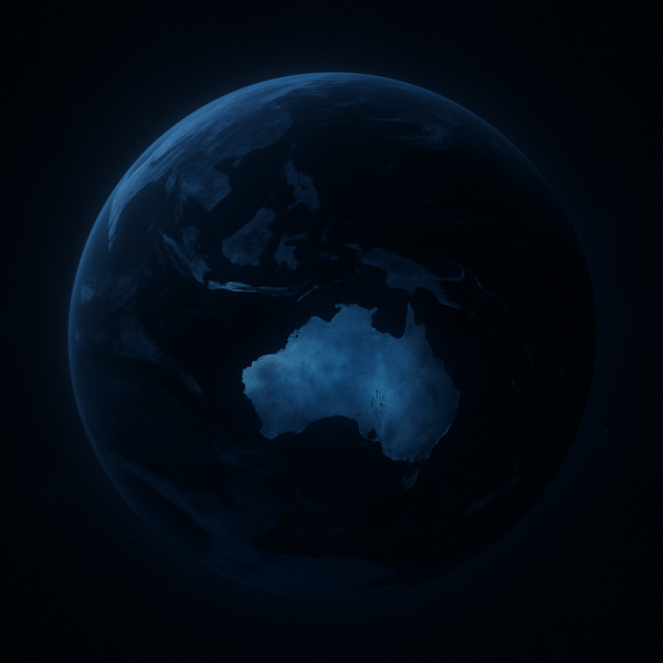 Australia Roladex globe